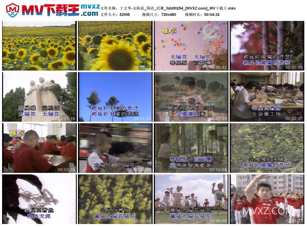 于文华-太阳花_国语_民歌_NAI00254